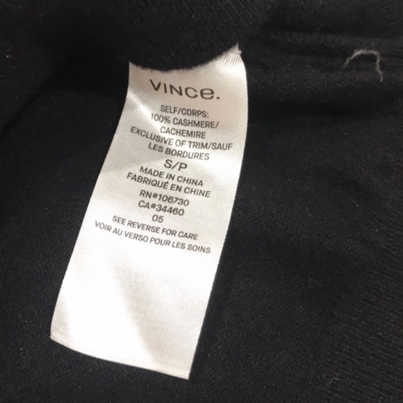 Vince Asymmetrical Cold Shoulder Cashmere - Picture 3 of 7